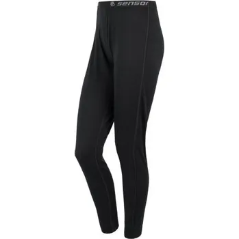 Dámské termoprádlo Dámské funkční podvlékací kalhoty Sensor Merino Air - Černá Velikost: S