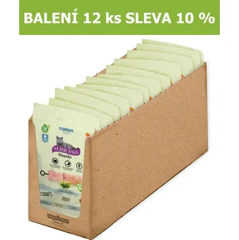 Pamlsek pro kočku Serrano Snack Cat Oral Health Chicken 50 g (12 ks) SLEVA 10 %