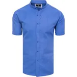 Pánská košile s krátkým rukávem KX0997 Barva: Nebeská, Velikost: M