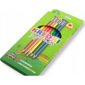 Pastelka Pastelky Penword s gumou, 12 barev