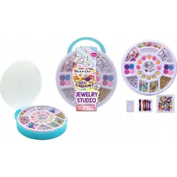 Dětské navlékací korálky Sada korálků na výrobu šperků