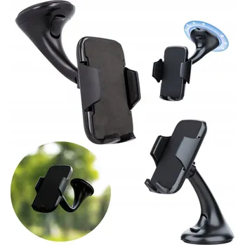 Univerzální držák do auta na telefon na sklo okno nastavitelný DS-6
