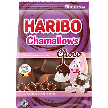 Bonbon Haribo Chamallows Choco Pěnové cukrovinky 160 g