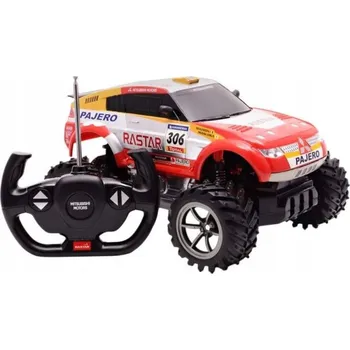 autíčko Mitsubishi Pajero Dakar 1:18 AKUMULÁTOR Řízený