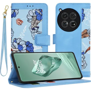 Pouzdro na mobilní telefon Techsuit FlipCraft OnePlus 12 Zářivě modrá