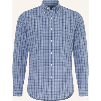 Pánská košile Polo Ralph Lauren Pánská Košile Custom Fit, modrá / tmavě...