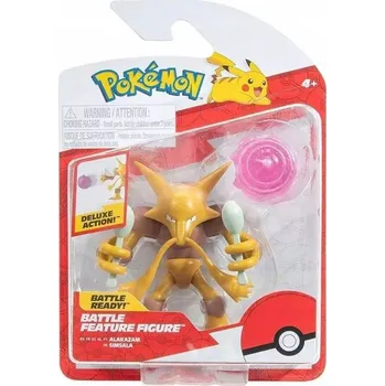 Figurka POKEMON FIGURKA S BOJOVOU FUNKCÍ - ALAKAZAM