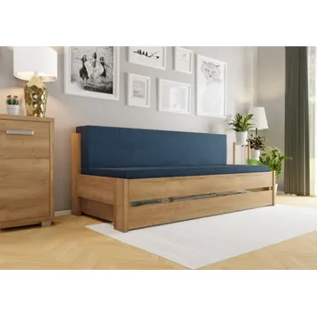 Postel Rozkládací postel Betka Dub Halifax přírodní Bombay 37