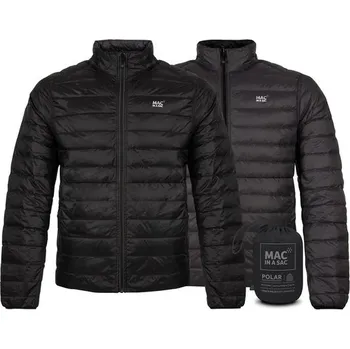 Lehká péřová oboustranná bunda Mac In a Sac® Polar Black/Charcoral Velikost: M/52