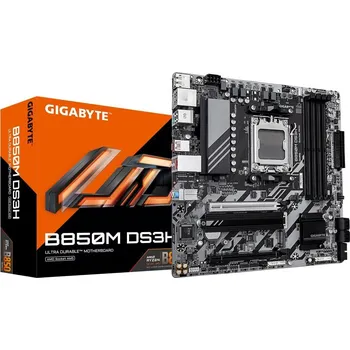 Základní deska GIGABYTE MB Sc AM5 B850M DS3H, AMD B850, 4xDDR5, 2xDP, 1xHDMI, mATX
