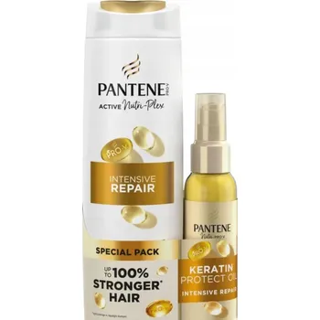 Vlasová regenerace Pantene Pro-V Active Nutri Plex Intensive Repair sada pro posílení poškozených vlasů