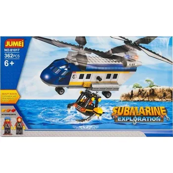 ostatní stavebnice Stavebnice HELIKOPTÉRA HLÍDKOVÁ 362 dílků MEGA BOX