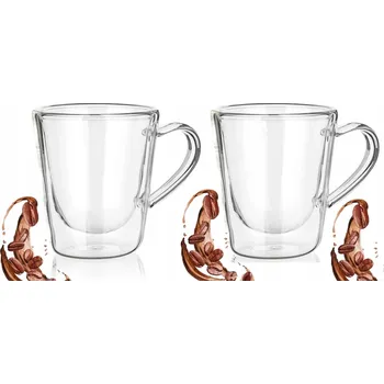 Sklenice Sklenice na kávu a čaj Domosfera 120 ml 2 ks