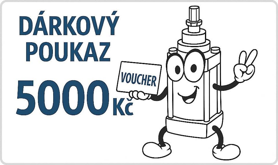Kompresory Vzduchotechnika Dárkový poukaz na 5 000 Kč