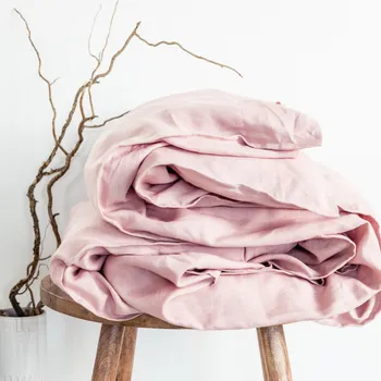 Povlečení TULULUM Lněný povlak na přikrývku VIVA MAGNOLIA Rozměr přikrývky: 140 x 220 cm