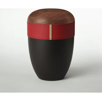 Smuteční dekorace Ekologická urna Bordeaux - Antracit