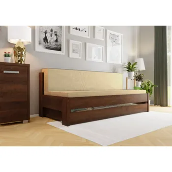 Postel Rozkládací postel Betka Dub Gladstone tabákový Bombay 24