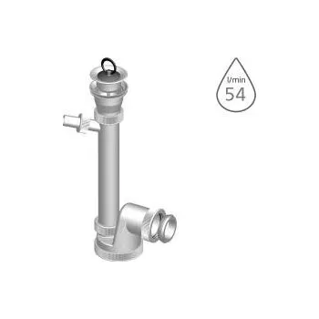 Sifon T 736 DN 40 dřezový sifon-plast