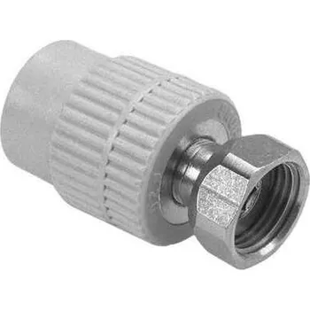 Vodovodní potrubí PPR přechod s převlečnou maticí 20x3/4" kov