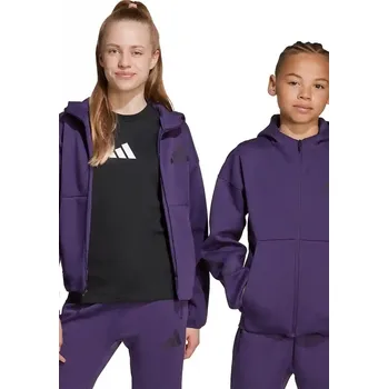 Chlapecké oblečení Dětská mikina adidas JW2426 fialová 45X, vel. 176