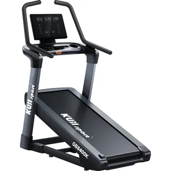 Kardio stroj Běžecký pás s extra velkým náklonem, Bluetooth a možností simulace běhu z kopce GB8400K