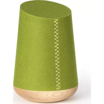 Smuteční dekorace Plstěná urna Zelený květen