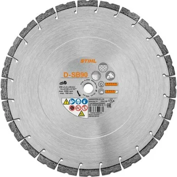 Řezný kotouč STIHL Diamantový rozbrušovací kotouč řezný D-SB90N 400mm