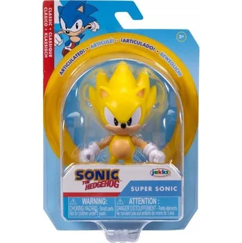 Figurka Super Sonic Žlutý Ježek Figurka Jakks Pacific 6 cm