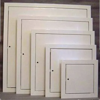 Revizní dvířka rám s dvířky 600x600 komaxit bíly