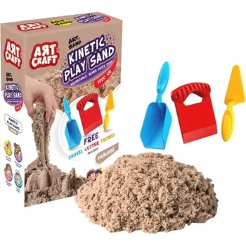 kinetický písek ART CRAFT Náhradní náplň 1 kg - Přírodní - Kinetický písek