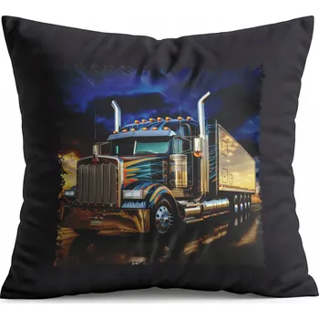 Polštář POLŠTÁŘ ČERNÝ DÁREK - TIR NÁKLADNÍ AUTO DOPRAVA SPEDICE