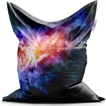 Sedací pytel Sablio Sedací vak Classic Vesmírná záře - 150x100 cm