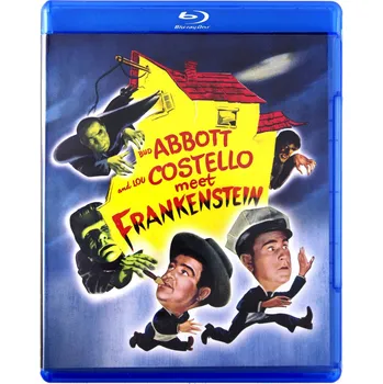 Abbott and Costello meet Frankenstein Blu-ray disk