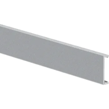 Stavební profil Hliníková fasádní lišta 25x6 - 6000mm natural