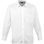 Premier Workwear Pánská košile s dlouhým rukávem PR200 White 52 (21)