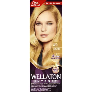 Barva na vlasy Wella Wellaton Intense barvící krém 8/0 světlá blond, 1 bal.