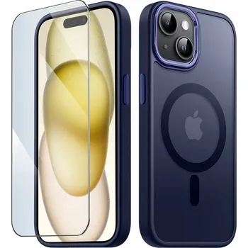 Pouzdro na mobilní telefon Zadní Kryt KrainaGSM pro Apple iPhone 15 Plus, modrý