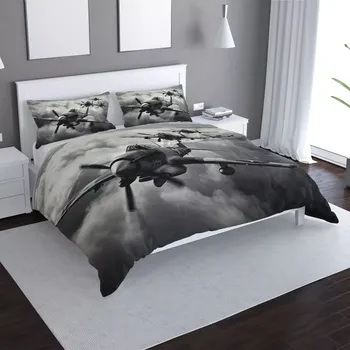 Povlečení Sablio Povlečení Stíhací letadla - 140x200 / 90x70