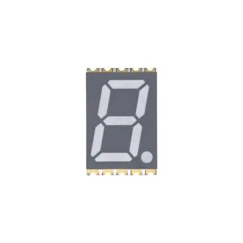 Dioda Zobrazovač LED SMD sedmisegmentový 14,2mm červená 10-50mcd