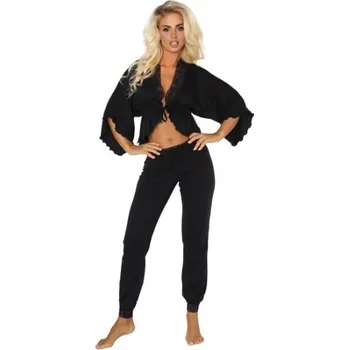 Dámské pyžamo Margot dámské černé L/XL