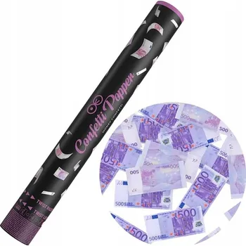 Konfety 500 Euro bankovky 60 cm