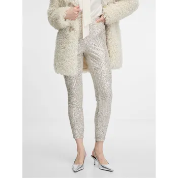 Dámské legíny Krémové dámské legíny ORSAY Orsay šedá | krémová 3500145