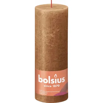 Svíčka Tradiční parafínová svíčka Rustic Bolsius 1 ks