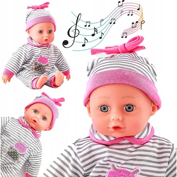 Panenka Panenka Miminko Měkké miminko Mluví Zpívá Interaktivní miminko Mluvící