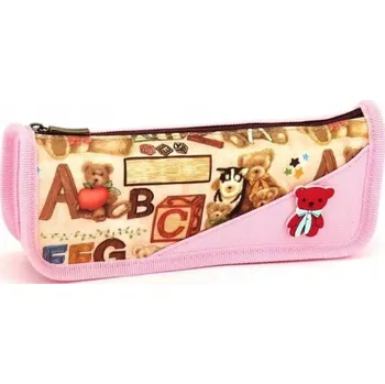 Penál Školní PENÁL pro 1. až 4. třídu, penály do ŠKOLY pro děti, malý tubusový penál