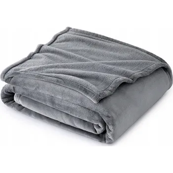 deka Deka Bedsure z mikrovlákna 150 cm x 200 cm šedá