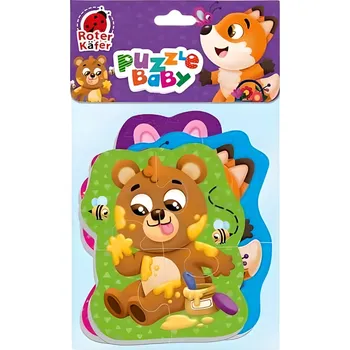 Puzzle Pěnové puzzle Magnetické "Lesní zvířátka" Roter Kafer Baby Měkké