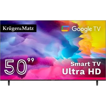 Televizor Televizor Kruger&Matz 50" (127cm)UHD Google TV 5.0 DVB-S2/T2/C