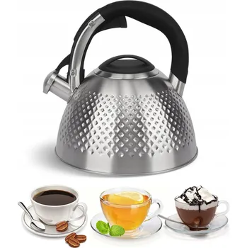 Varná konvice Tradiční ocelová Konvice Edenberg 3 l šedá