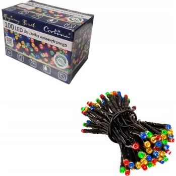 Vánoční dekorace Vánoční osvětlení na stromeček Cortina uvnitř 4,9 m 51 - 100 světel